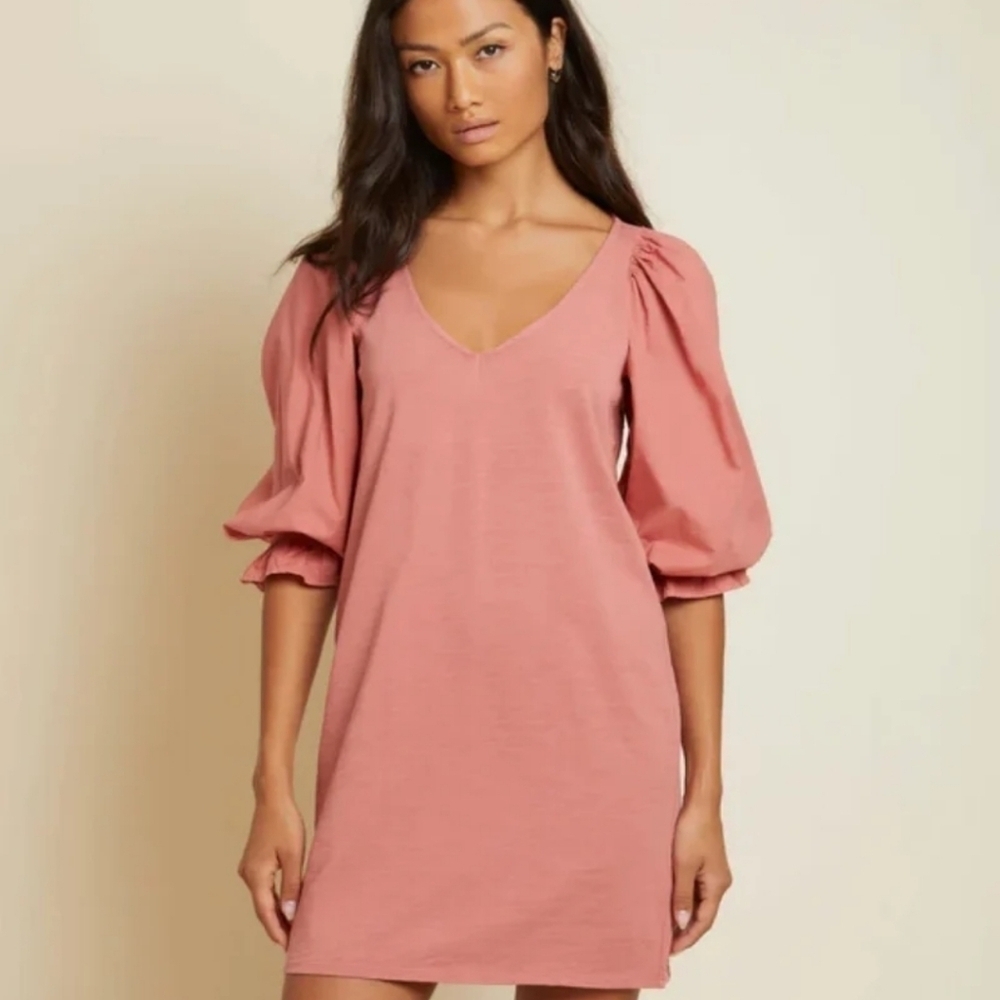 The Nation Ltd. Pink Cheeks Oralia Dress L